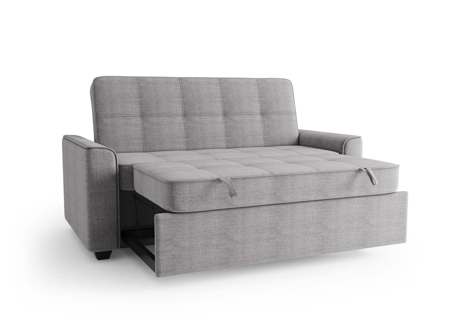 Flex Sleeper Sofa Bed – Queen 73&quot; – Light Grey Linen