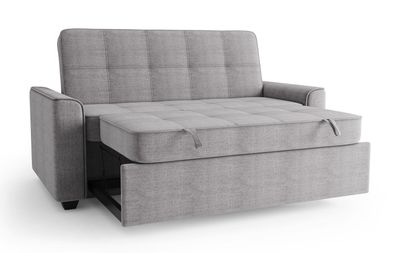Flex Sleeper Sofa Bed – Full 67&quot; – Light Grey Linen