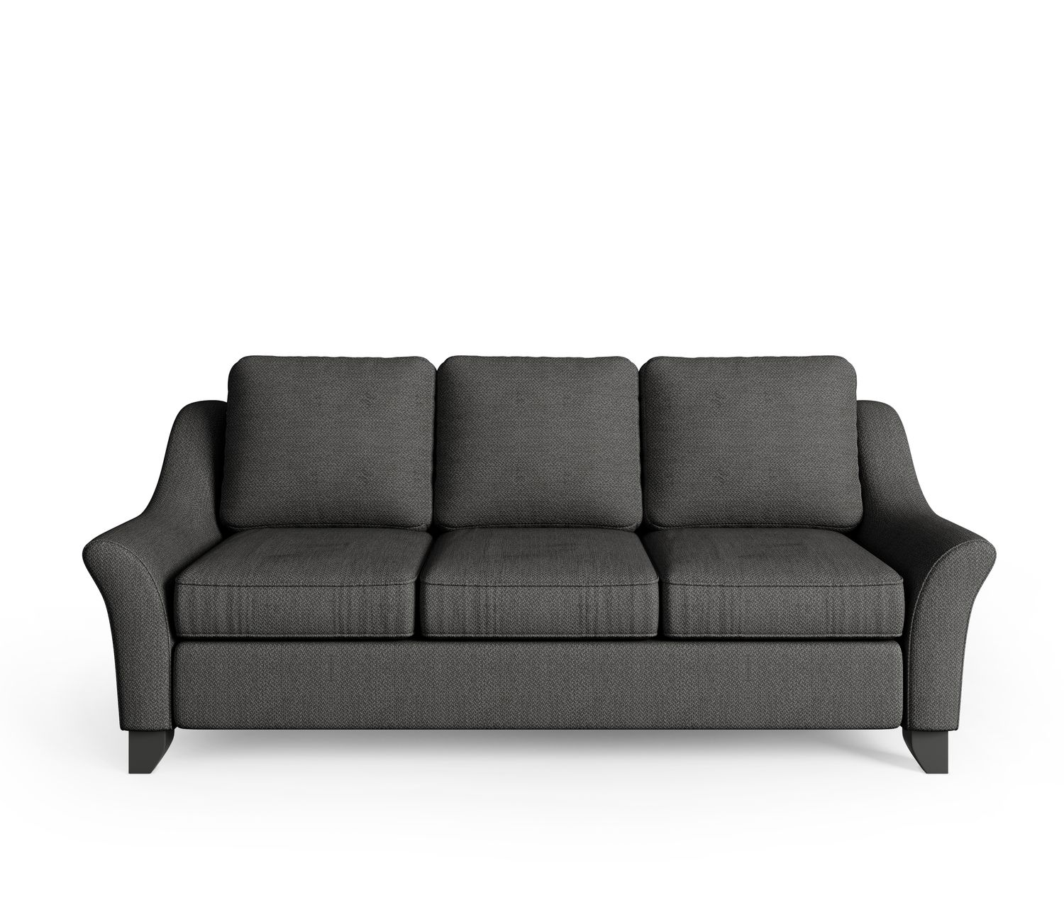 Estate Sofa 87&quot;, Spill &amp; Stain Resistant Fabric: Slate Black