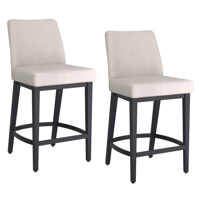Jace 26&quot; Counter Stool - Beige   (Set of 2)