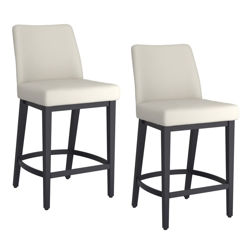Jace 26&quot; Counter Stool - Beige   (Set of 2)