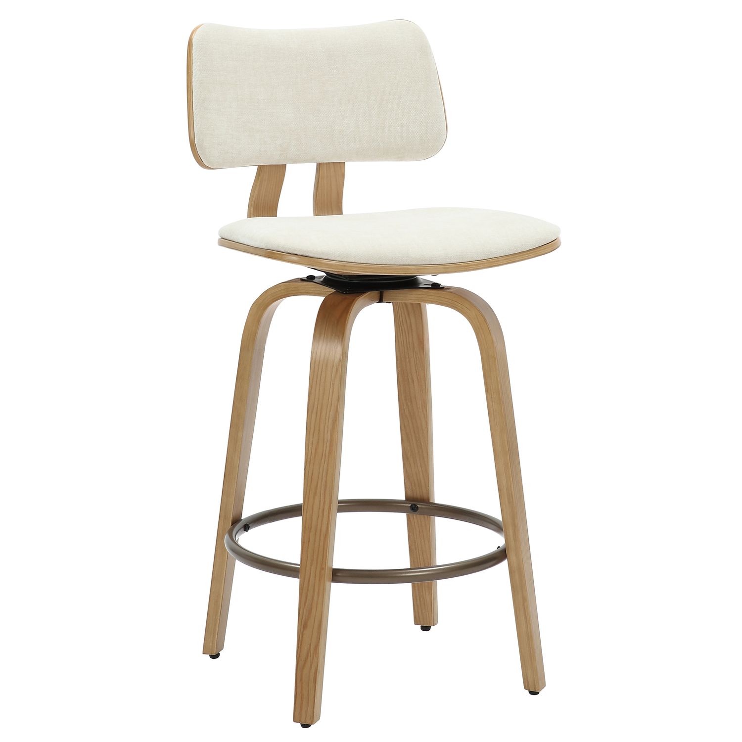 Zuni 26&quot; Counter Stool w/ Swivel - Beige