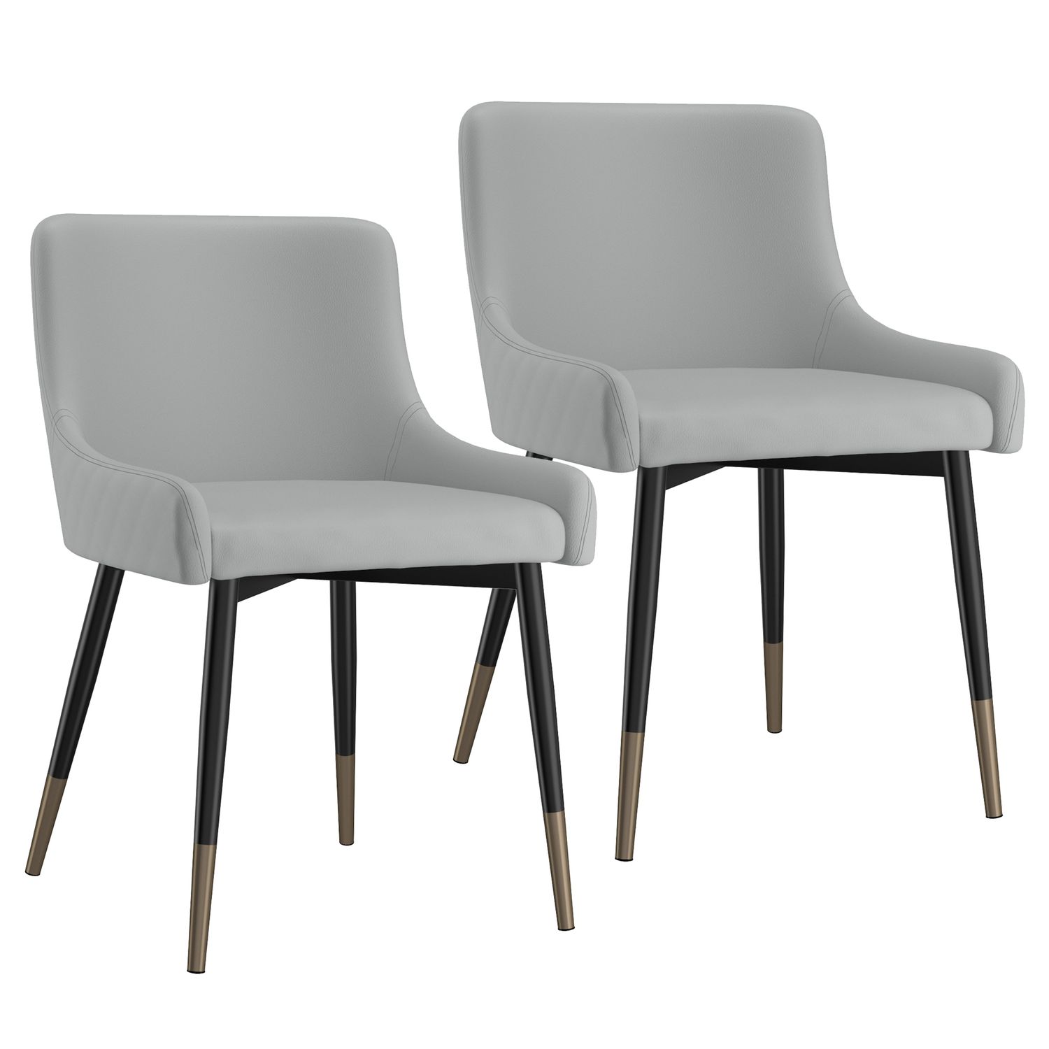 Xeno Dining Chair - Light Grey (Set of 2)