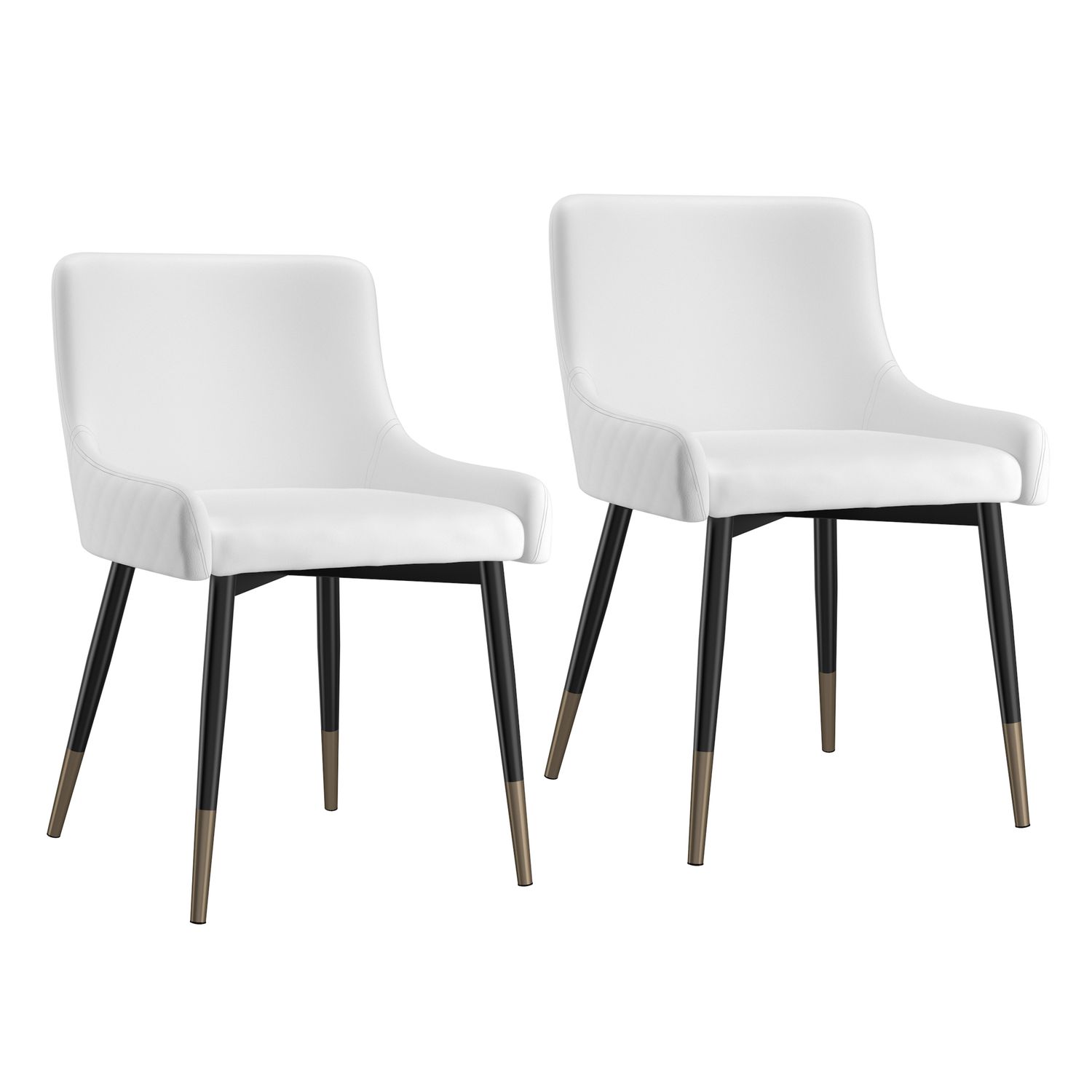 Xeno Dining Chair - White (Set of 2)
