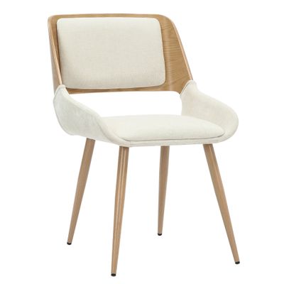 Harley Dining Chair - Beige Fabric