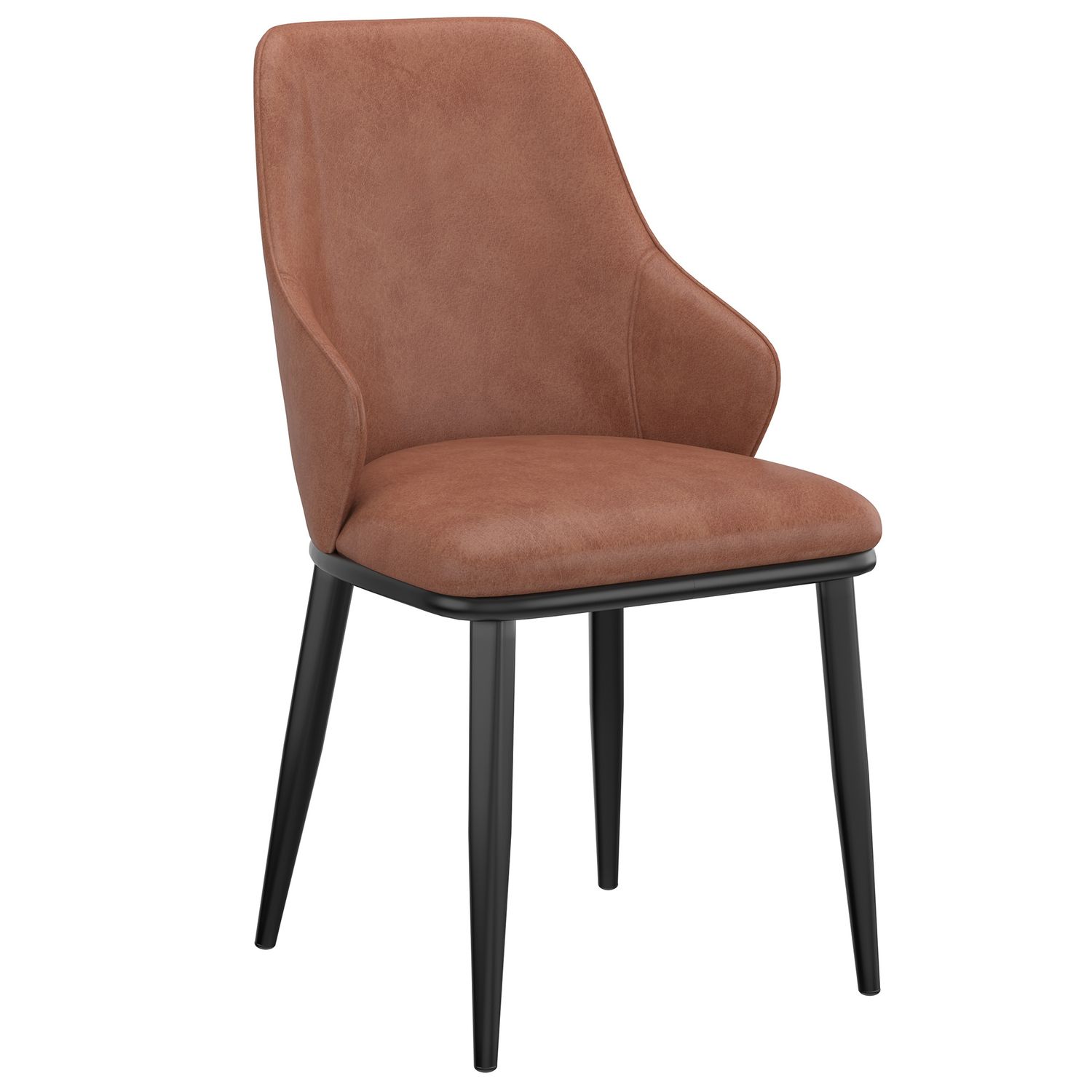 Kane Dining Chair - Saddle Faux Leather (set of 2)
