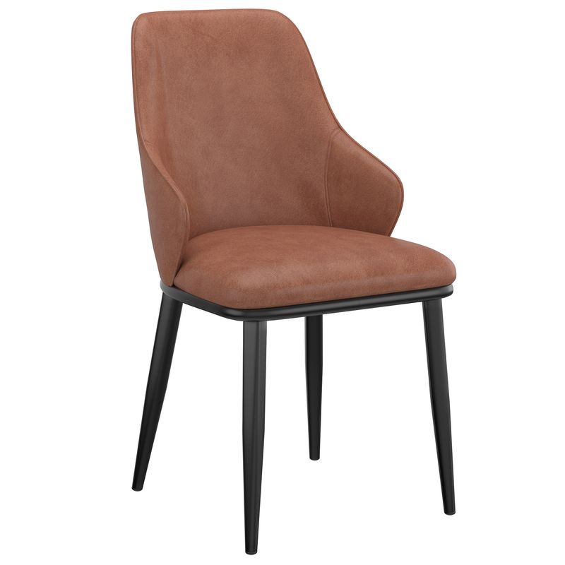 Kane Dining Chair - Saddle Faux Leather (set of 2)
