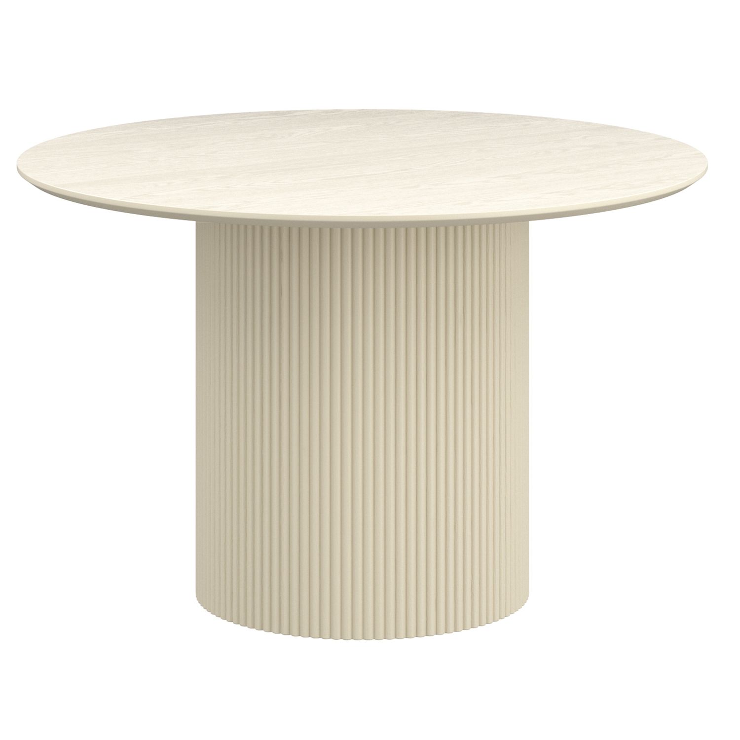 Tovas Round Dining Table 47&quot; - Ivory