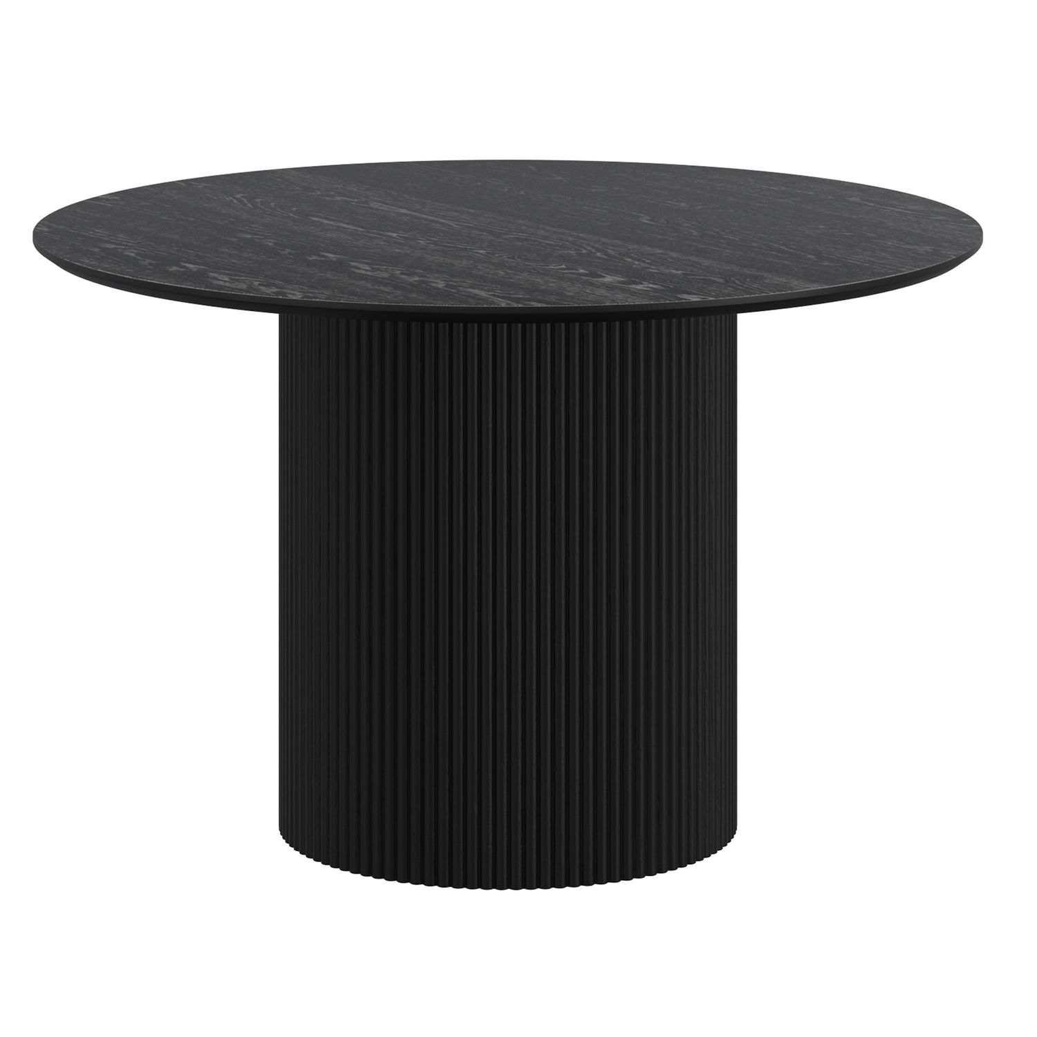 Tovas Round Dining Table 47&quot; - Black