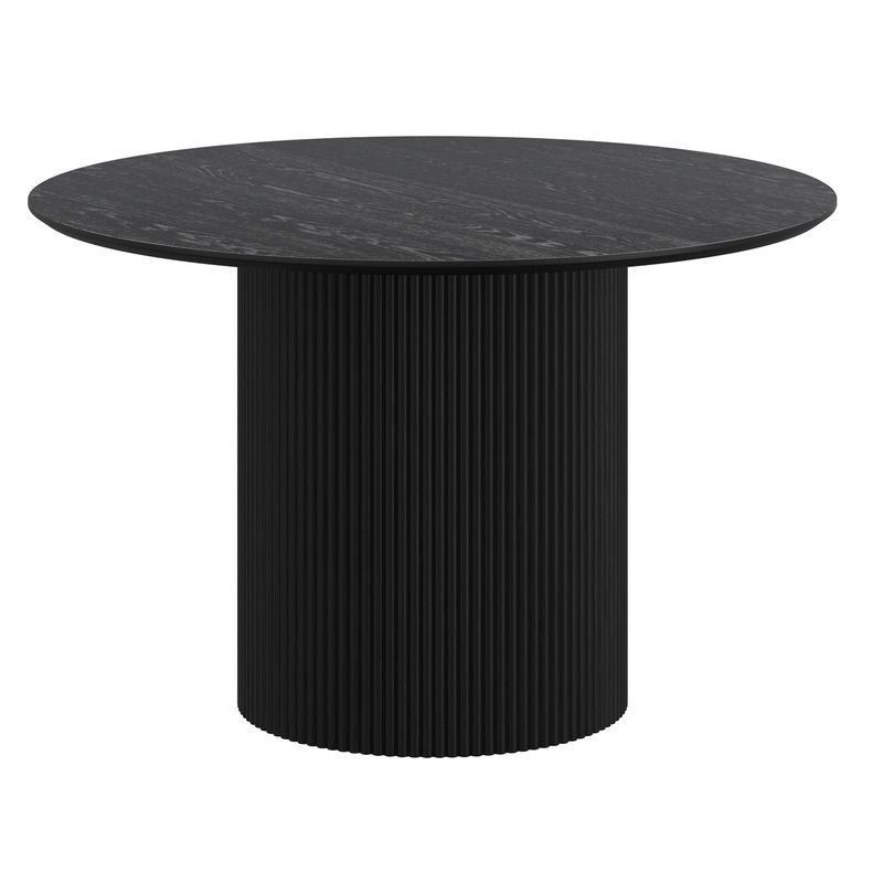 Tovas Round Dining Table 47&quot; - Black