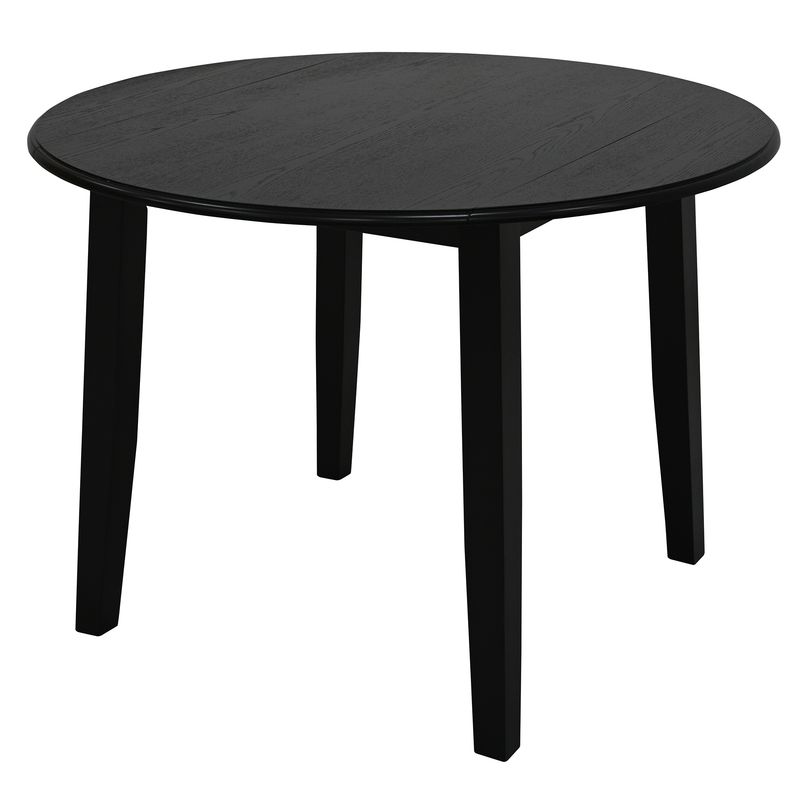 Conrad Round Dining Table 42&quot; - Black