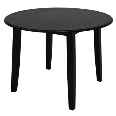 Conrad Round Dining Table 42&quot; - Black