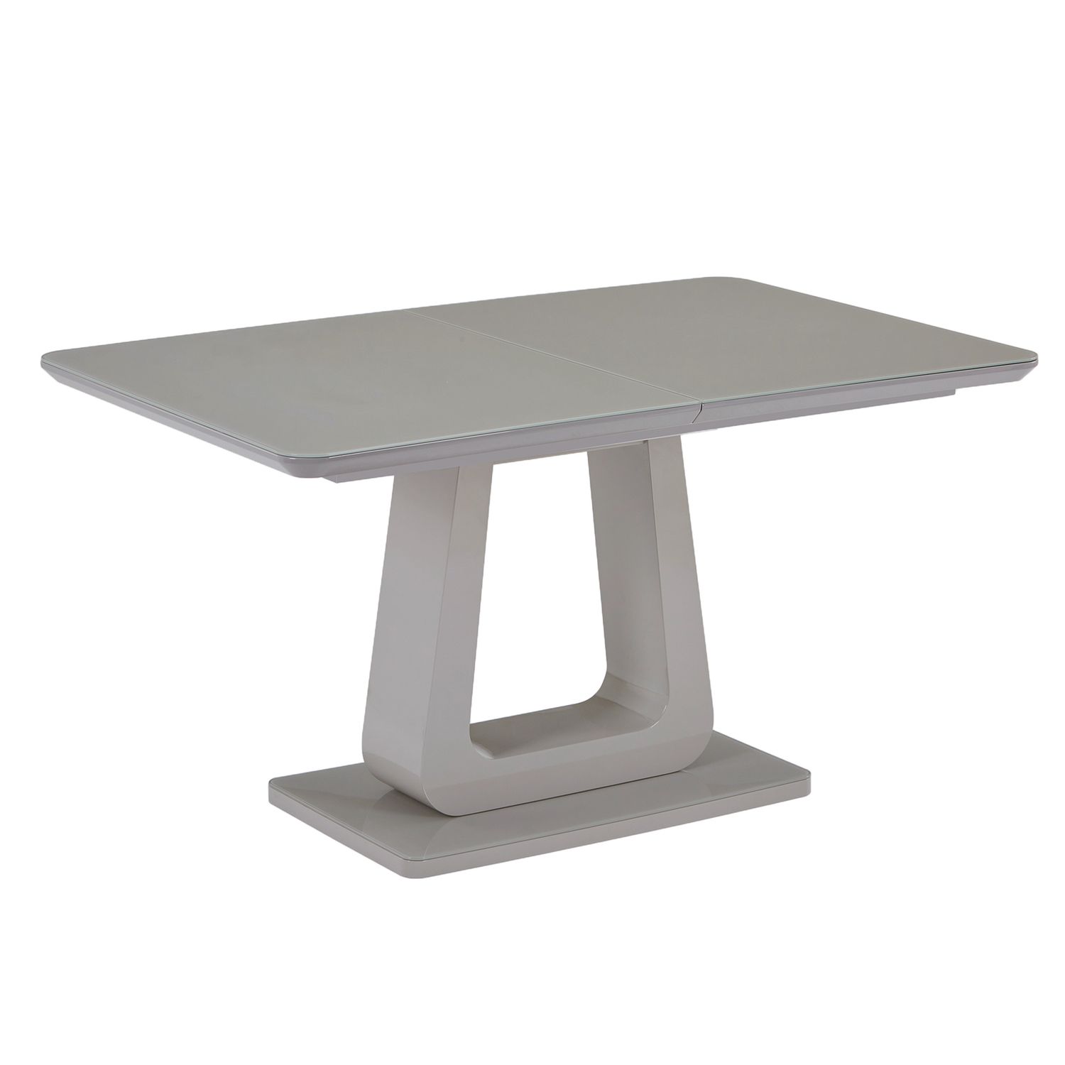 Corvus Dining Table w/Extension 71&quot; - Warm Grey