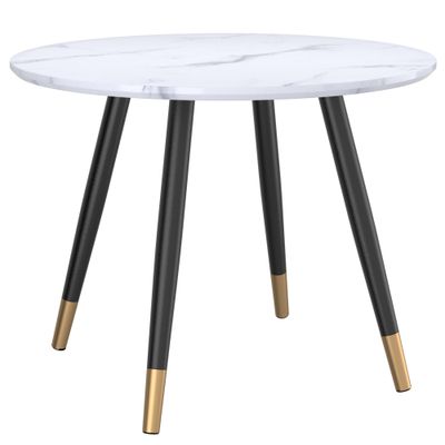 Emery Round Dining Table 40&quot; - White