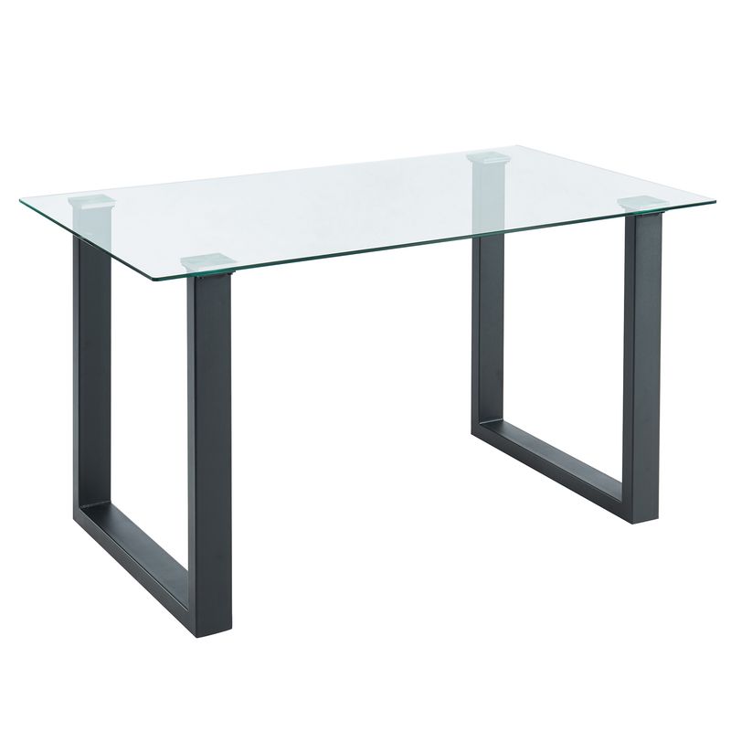 Franco Rectangular Dining Table 56&quot; - Black