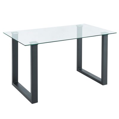 Franco Rectangular Dining Table 56&quot; - Black
