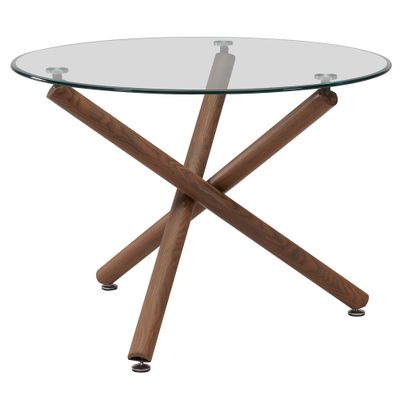 Rocca Round Dining Table 40&quot; - Walnut