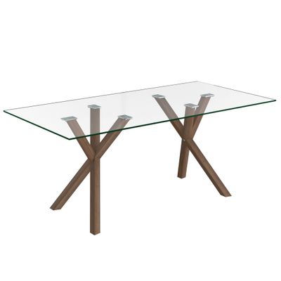 Stark Rectangular Dining Table 71&quot; - Walnut