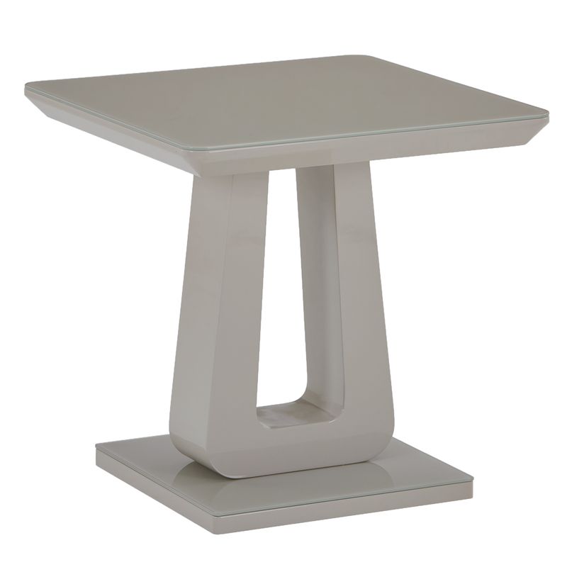 Corvus Accent Table - Warm Grey