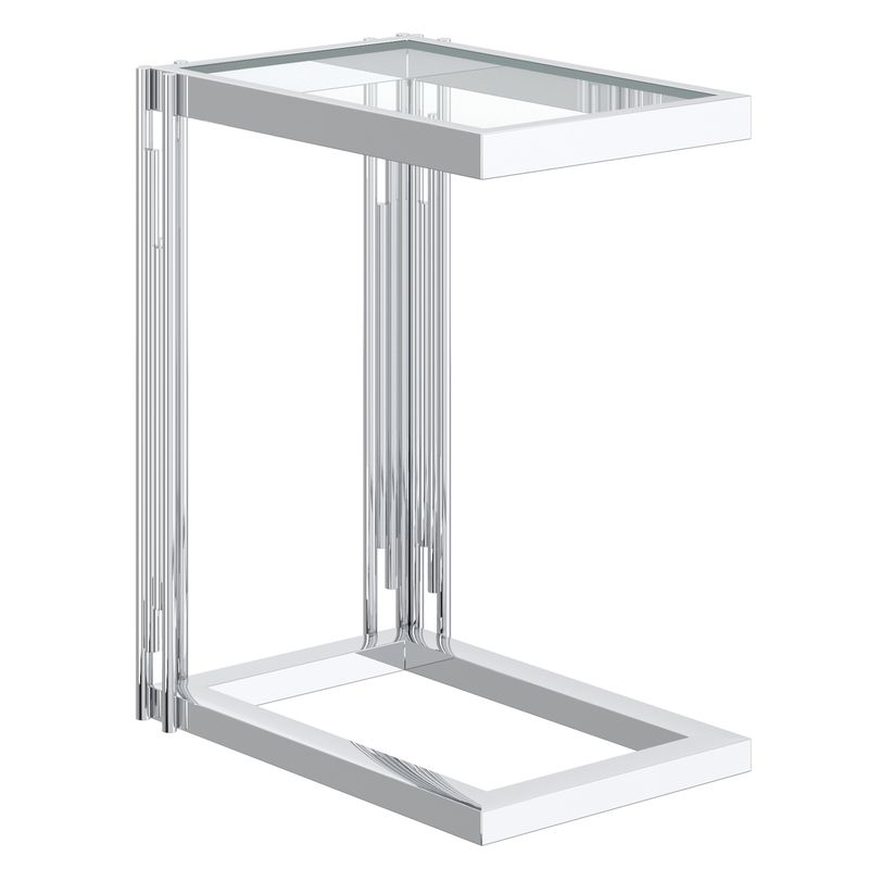 Estrel Small Accent Table - Silver