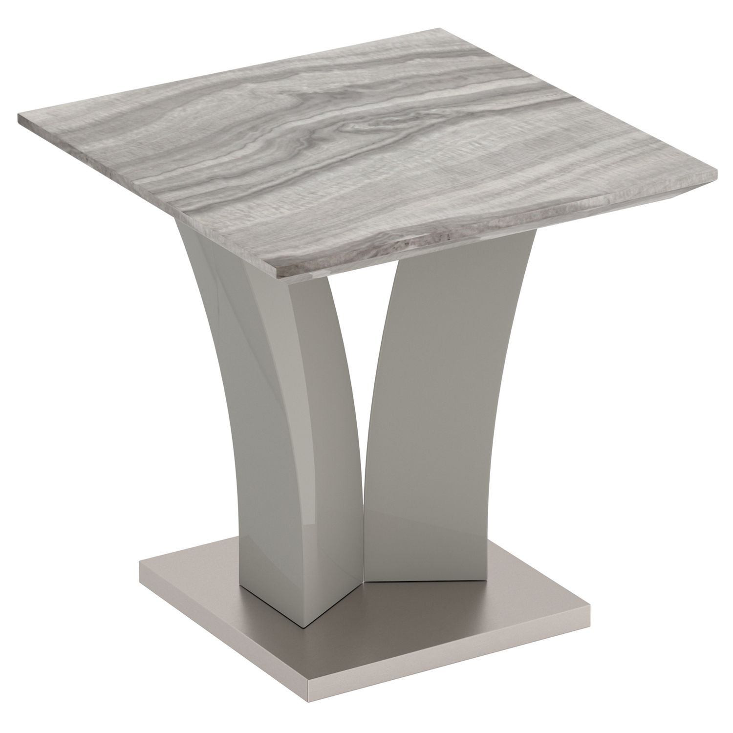 Napoli Accent Table - Light Grey