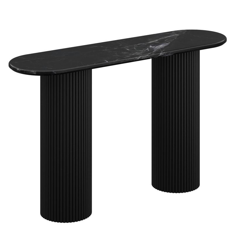 Jilsa Console Table - Black