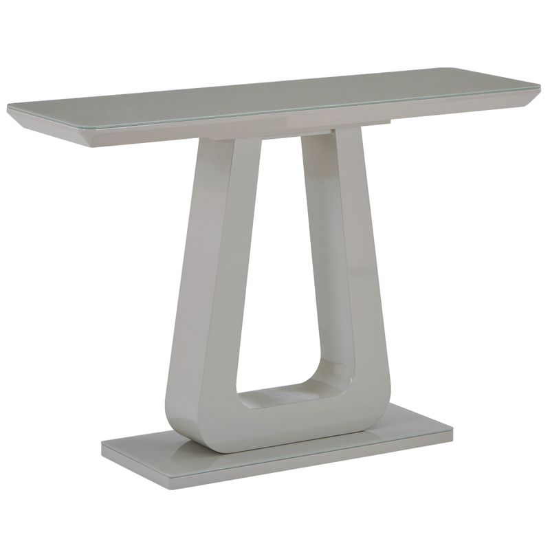 Corvus Console Table - Warm Grey