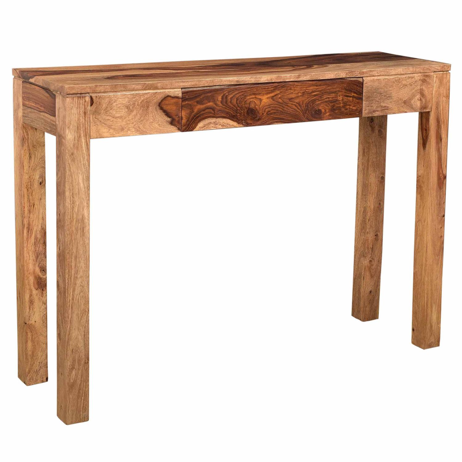 Idris Console/Desk - Dark Sheesham