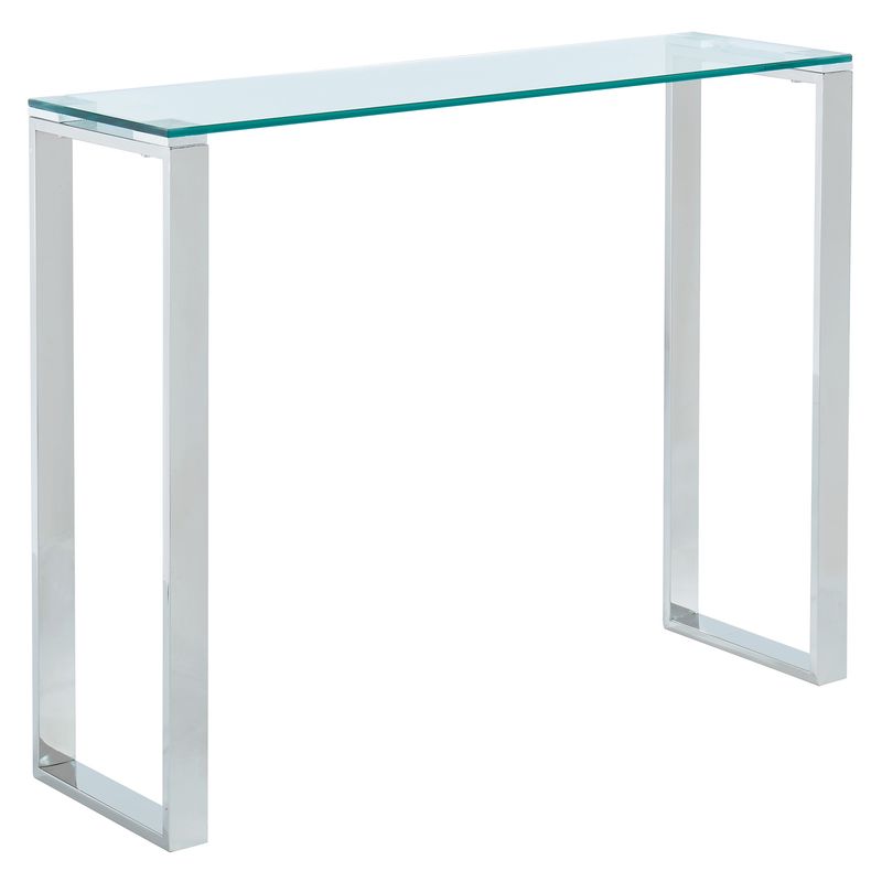 Zevon Console/Desk - Silver