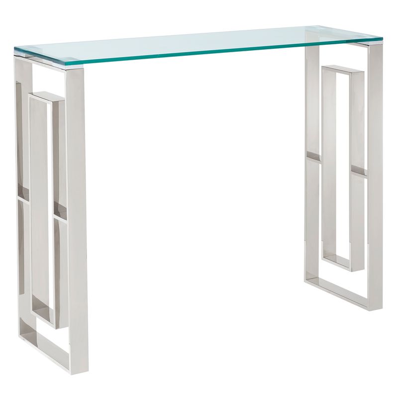 Eros Console/Desk - Silver