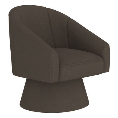 Tilsy Accent Chair - Charcoal Boucle
