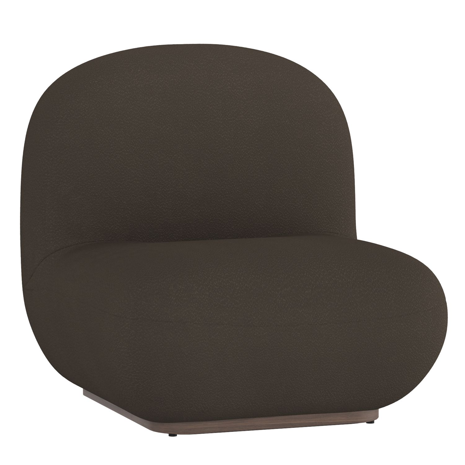 Zilano Accent Chair - Charcoal Boucle