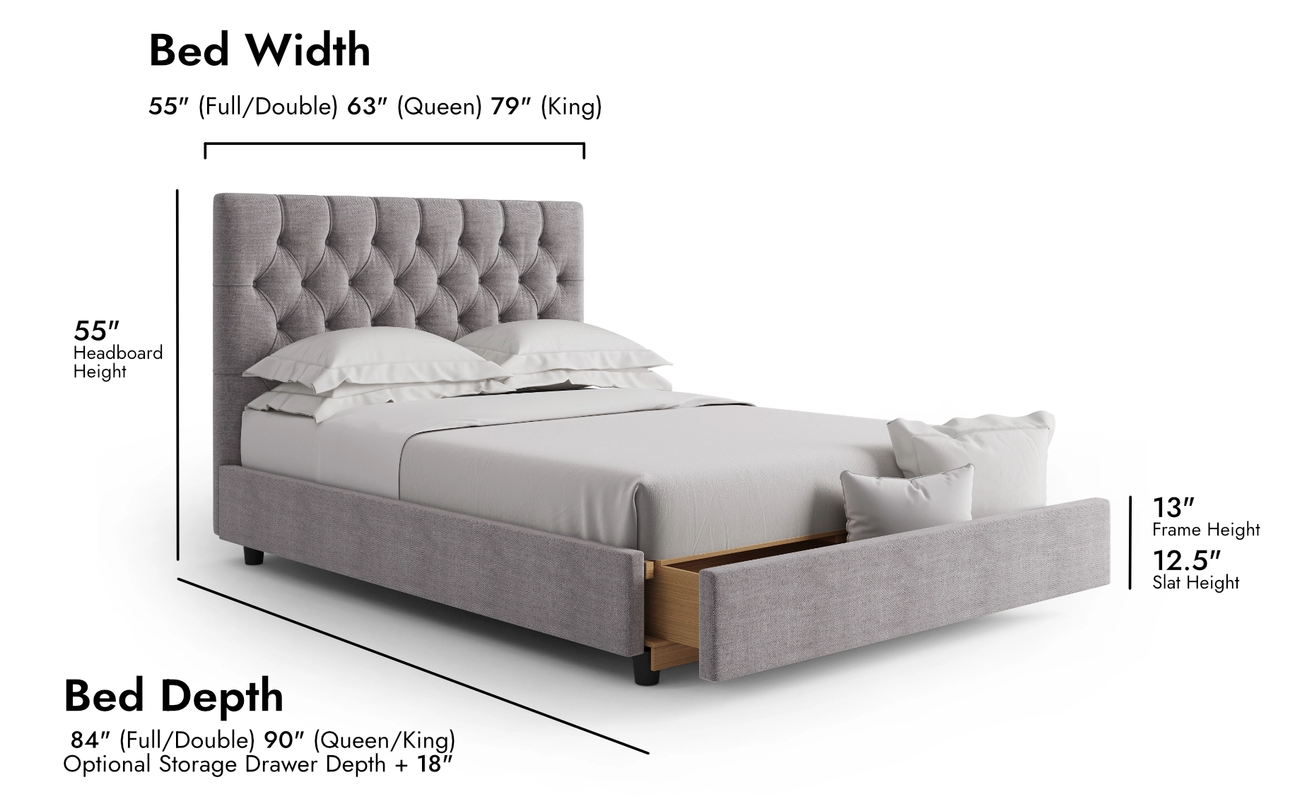 Veris Custom Platform Bed — photo 3
