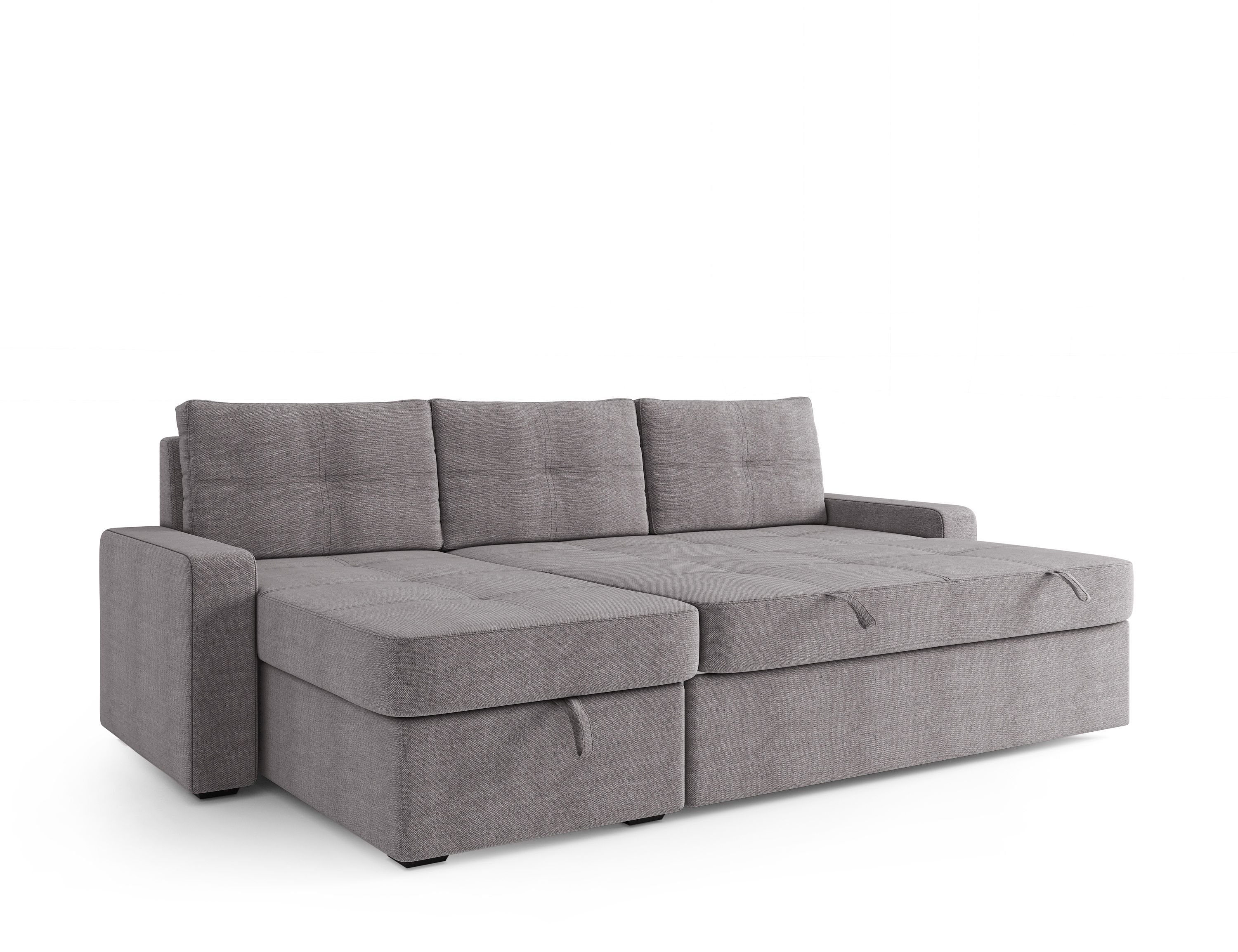 Gaia Sectional Sofa Bed With Storage 96" — photo 8