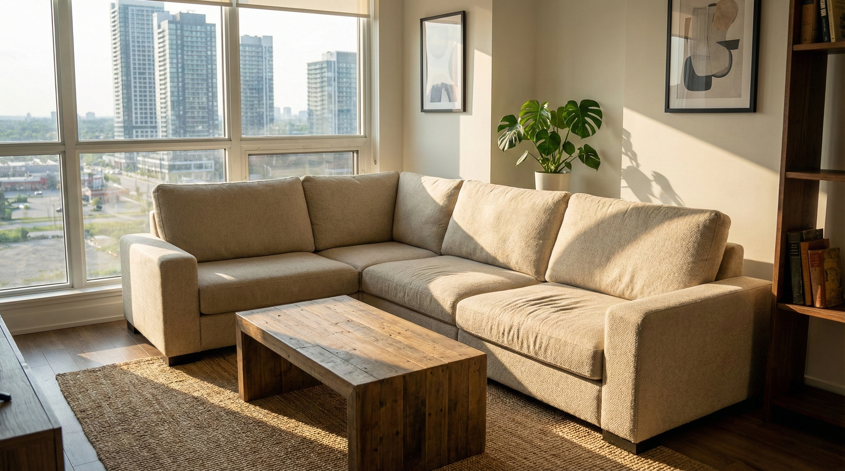 Zen 4 Seater Modular Corner Sectional Sofa — photo 2
