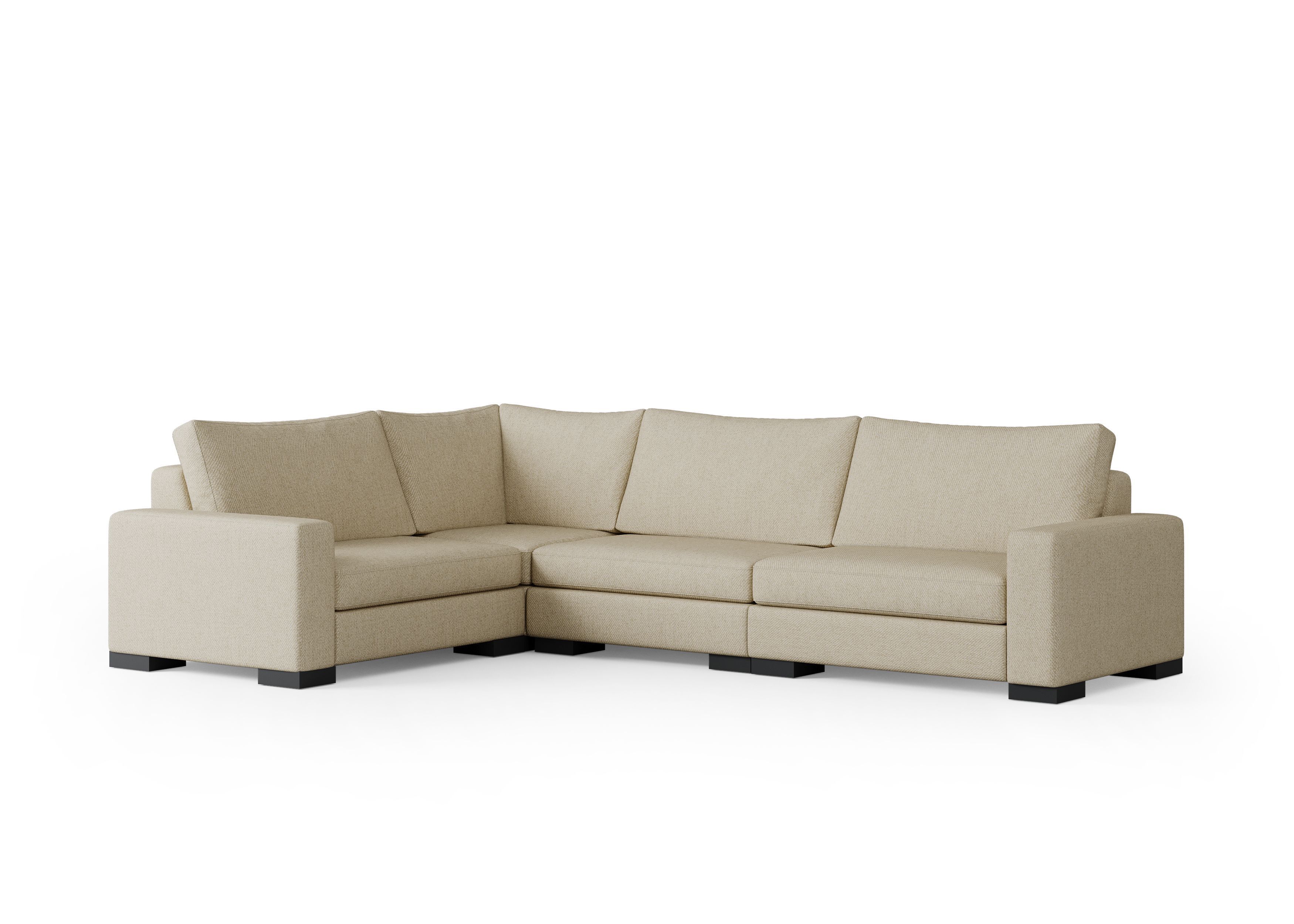 Zen 4 Seater Modular Corner Sectional Sofa — photo 3