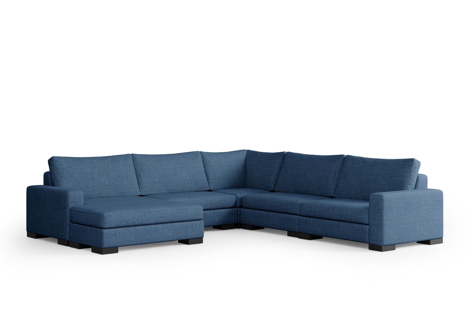 Zen 4 Seater Modular Corner Sectional Sofa & Chaise — photo 3
