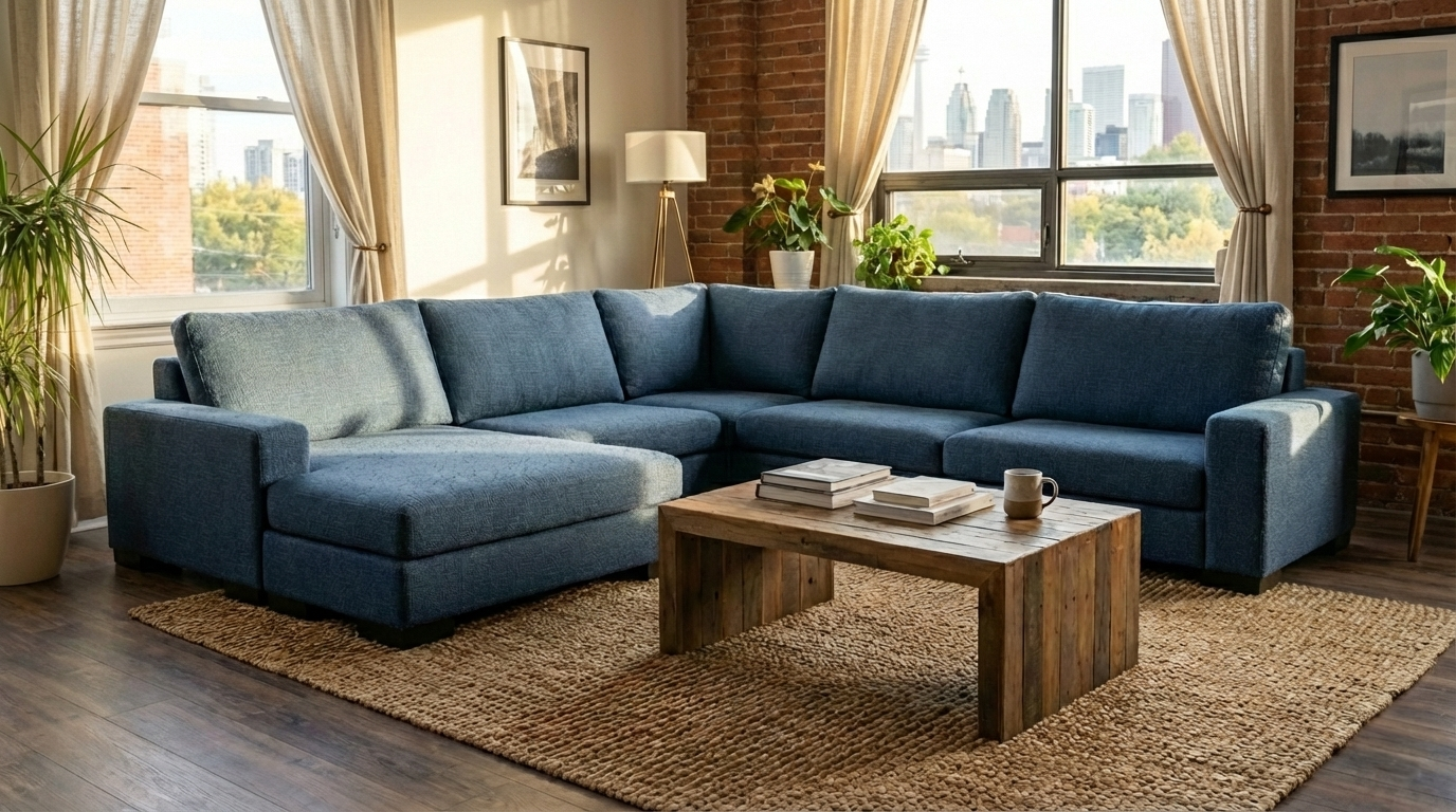 Zen 5 Seater Modular Sofa & Chaise — photo 2