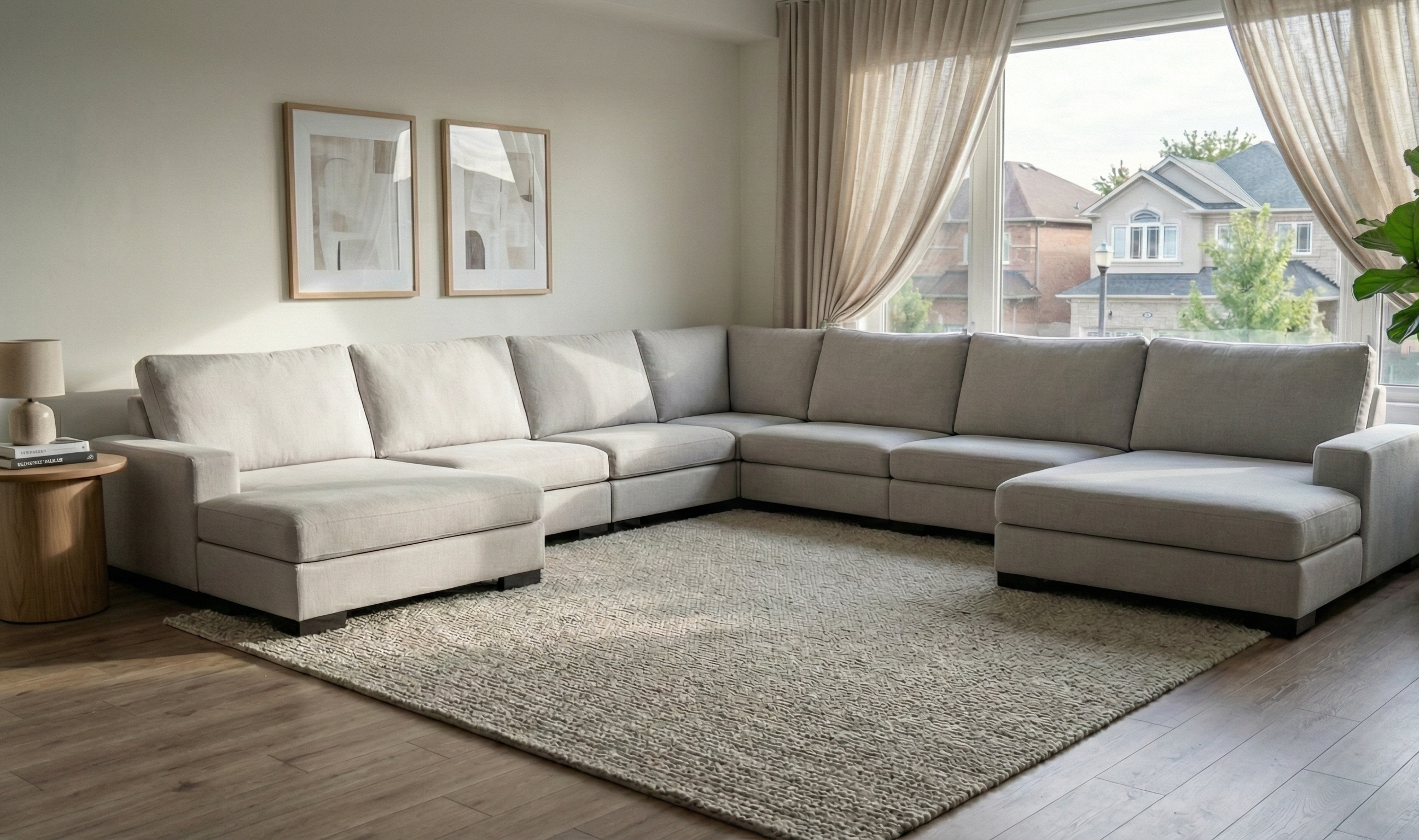 Zen 7 Seater Modular Sofa & Double Chaise — photo 2