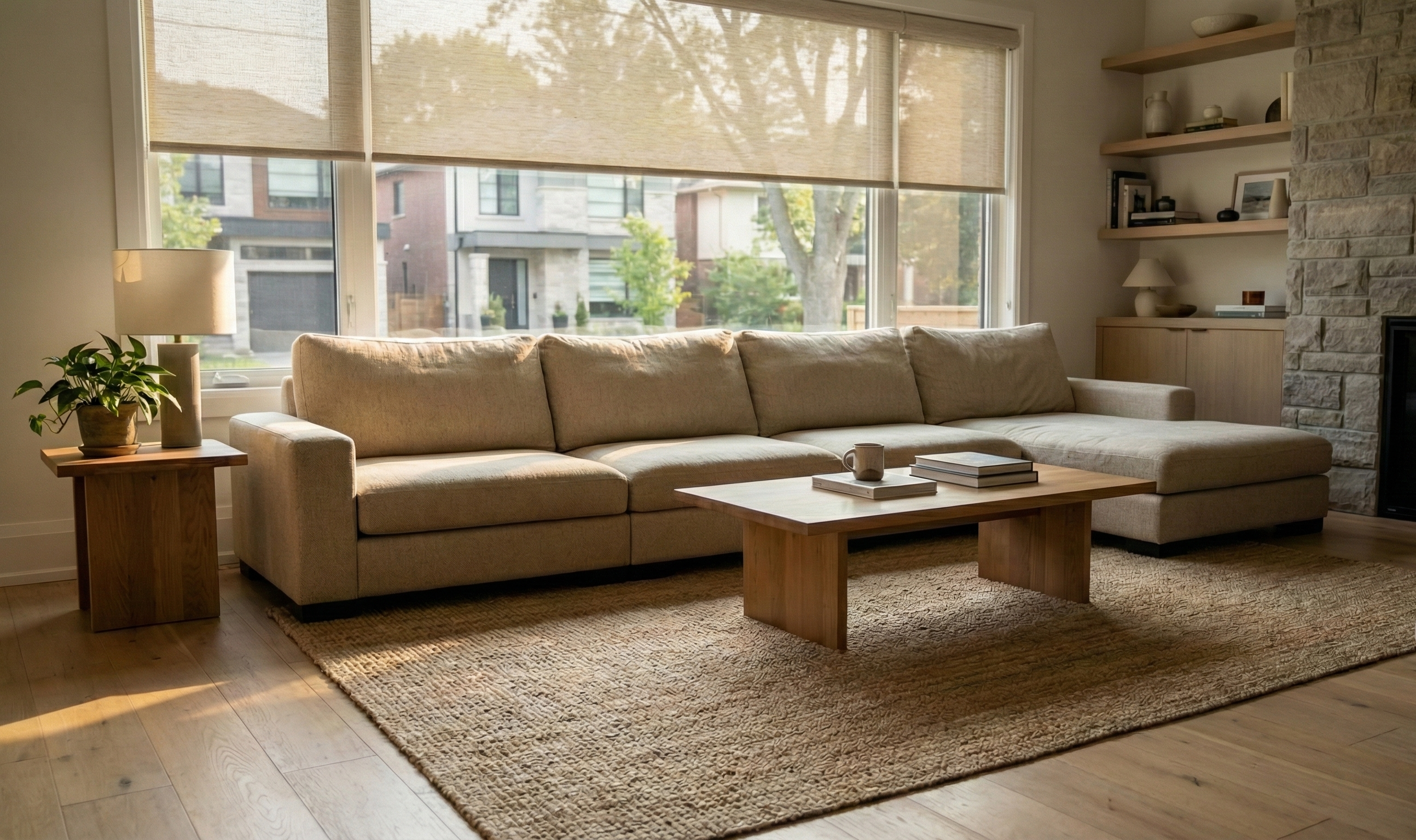 Zen 4 Seater Modular Sofa & Chaise — photo 2