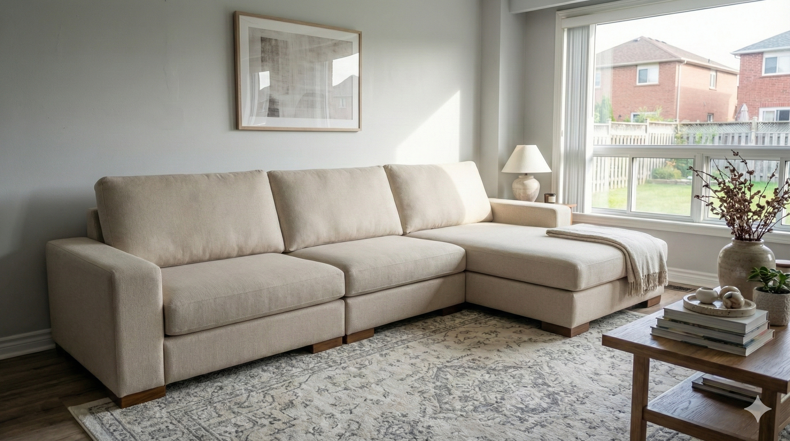 Zen 3 Seater Modular Sofa & Chaise — photo 2