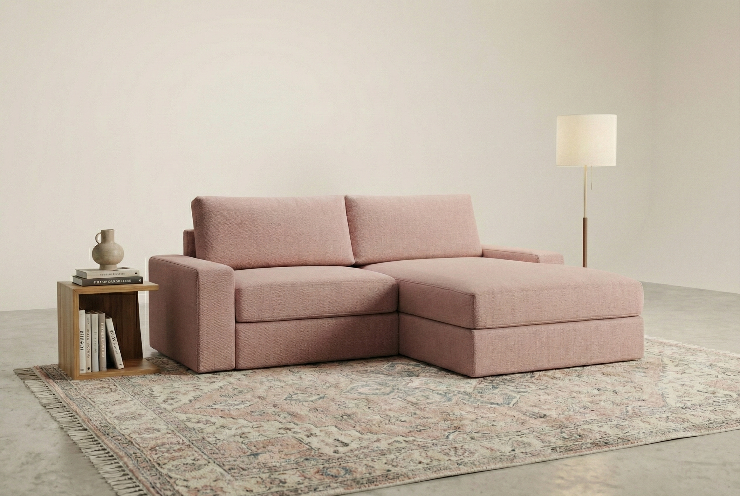 Velo Memory Foam Sofa & Chaise 93" — photo 1
