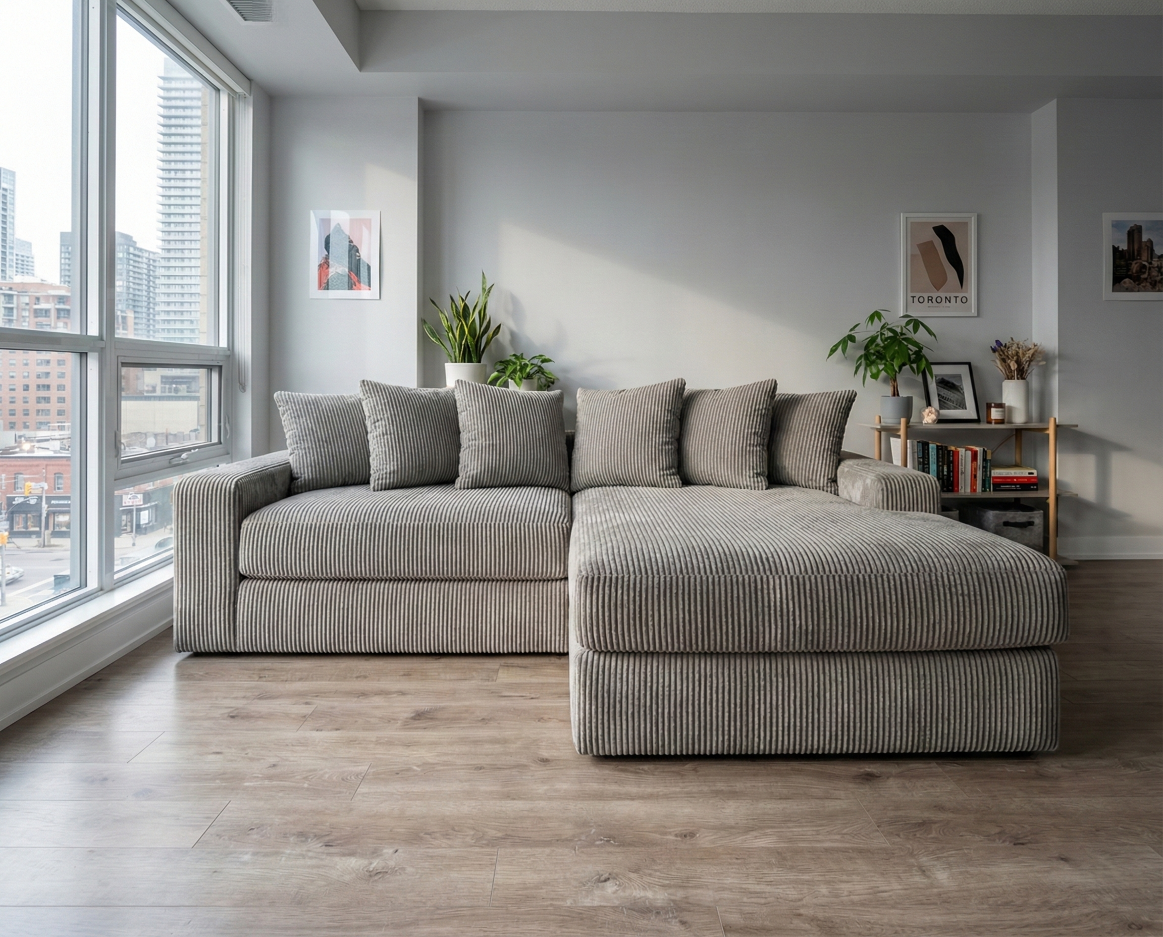 Velo Memory Foam Sofa & Chaise 93" — photo 2