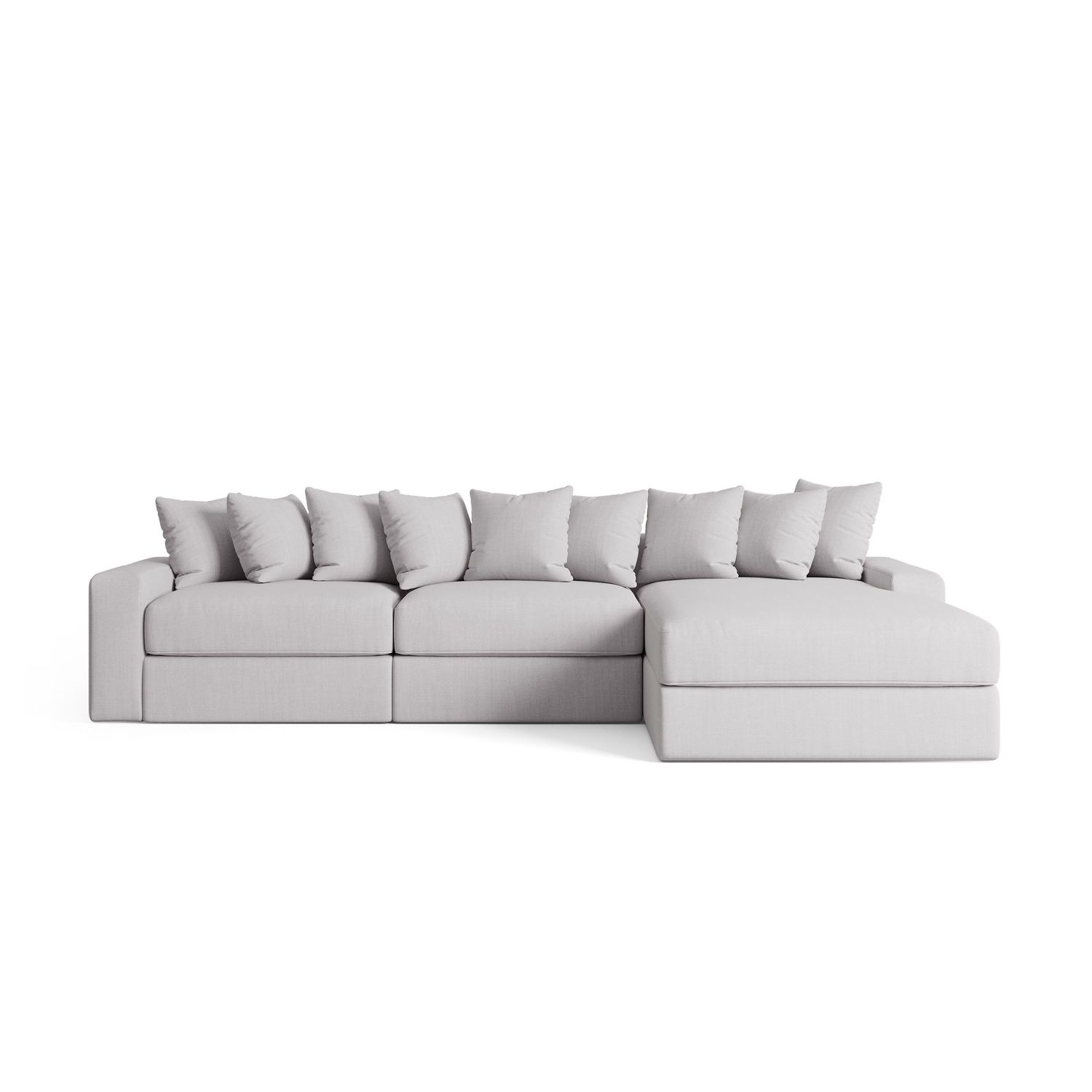Velo Memory Foam Sofa & Chaise 128" — photo 3