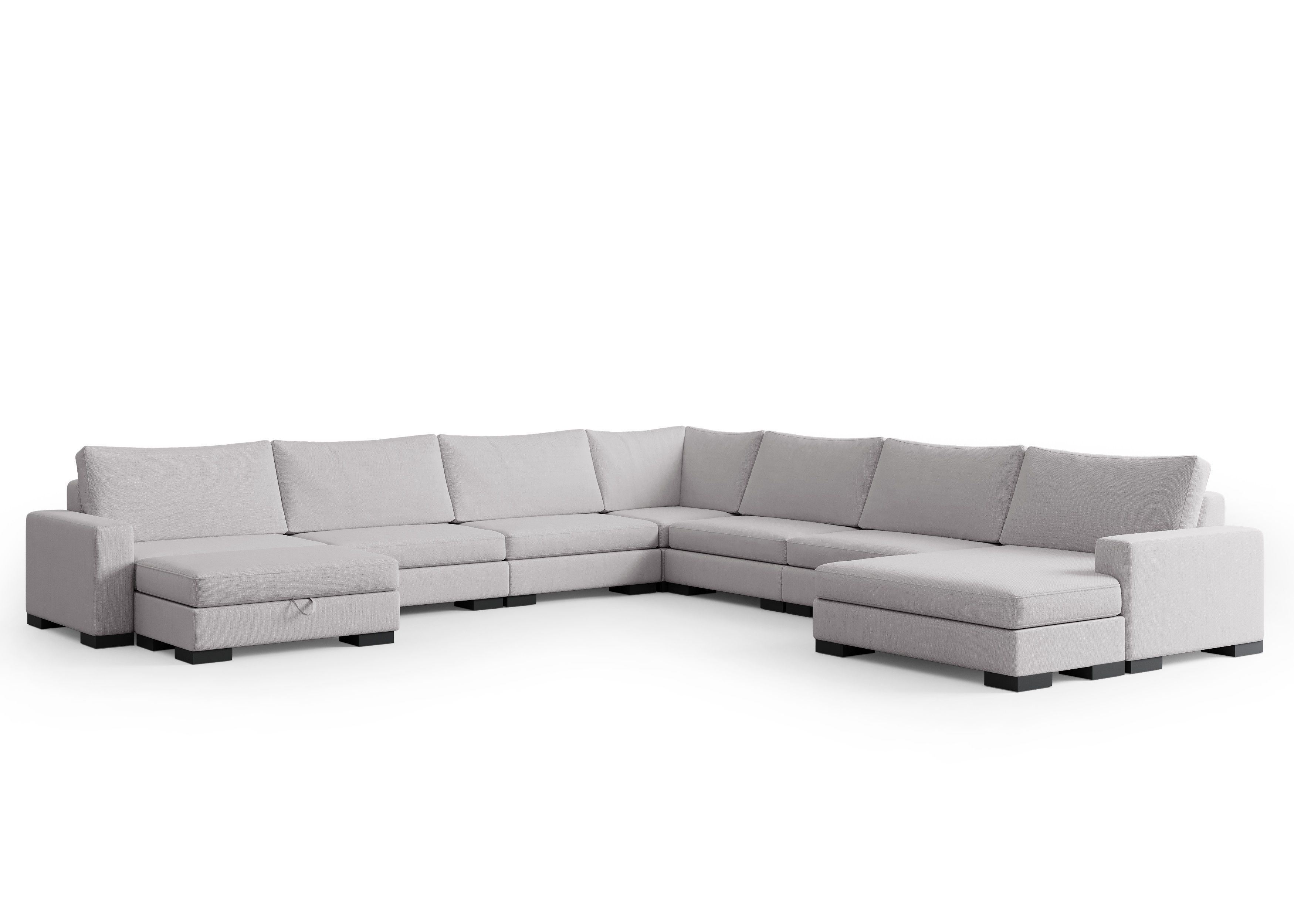Zen 7 Seater Modular Sofa — selected colour