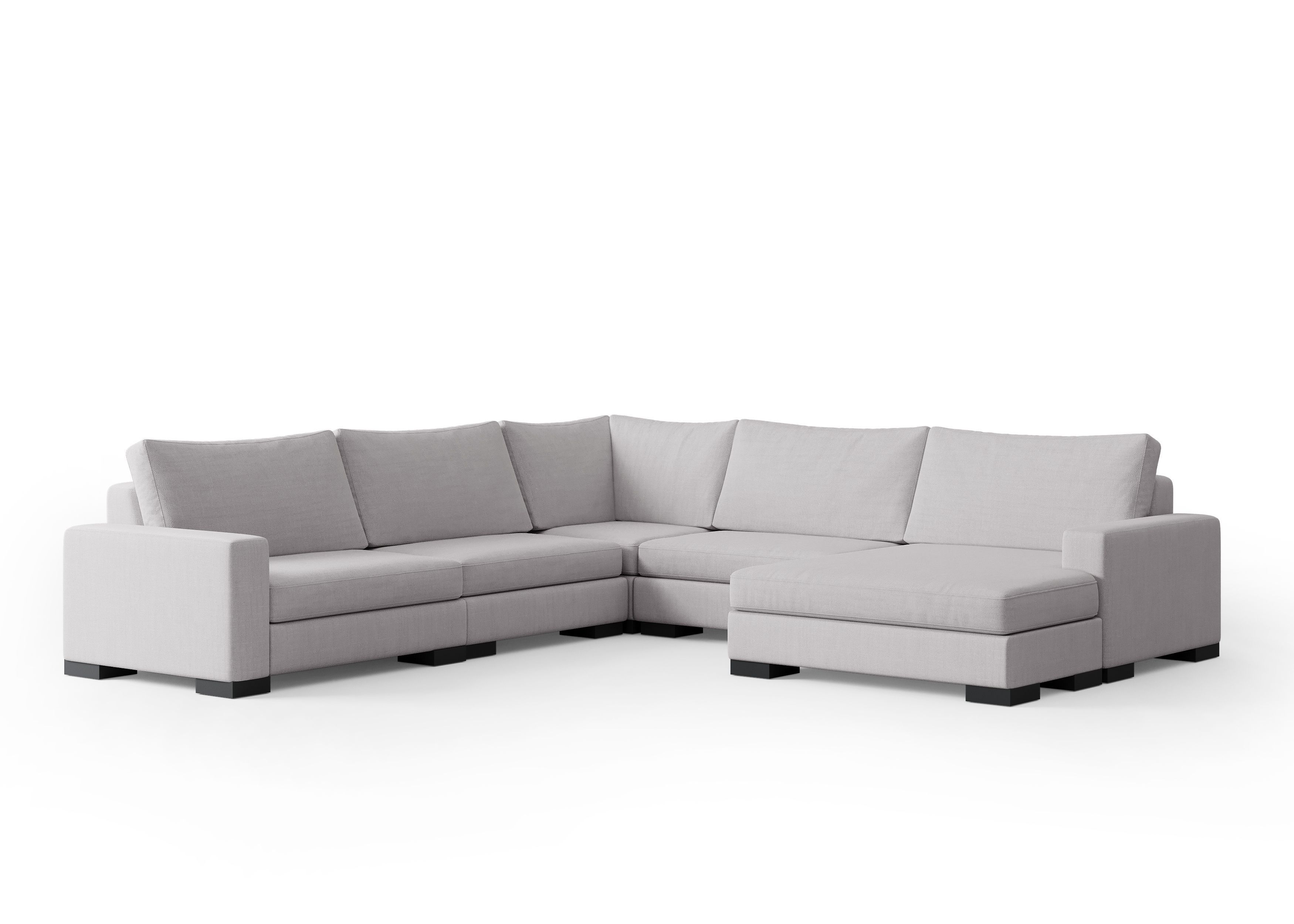 Zen 5 Seater Modular Sofa — selected colour
