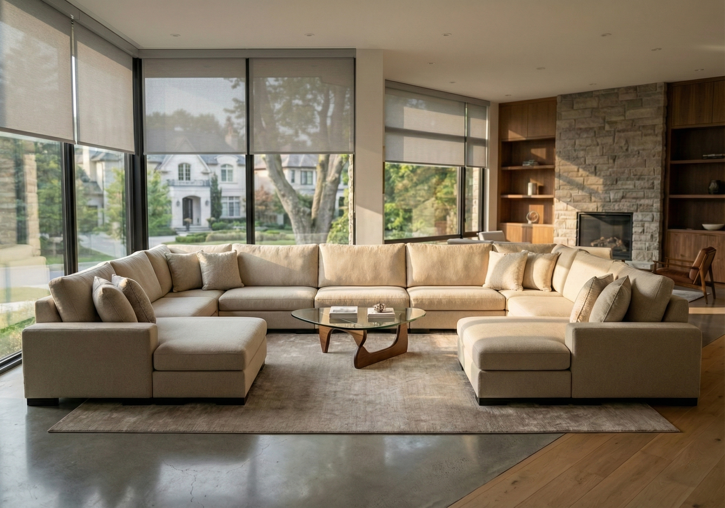 Zen 9 Seater Modular Sofa & Double Chaise — photo 2
