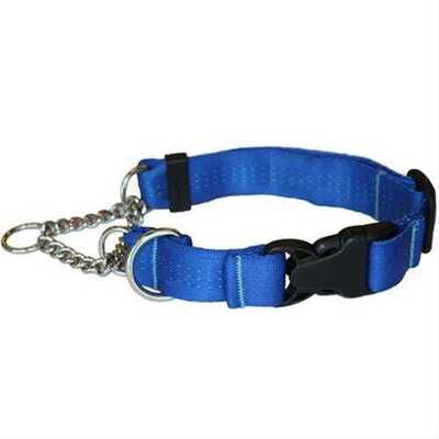 Canine Equipment Quick-Release Martingale Collar - Blue