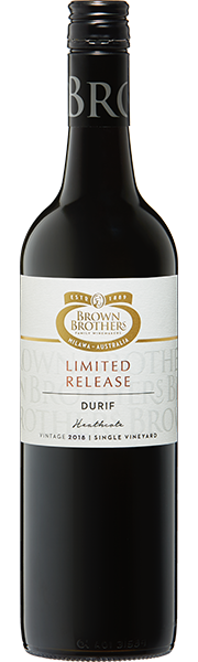 Brown Brothers,
Limited Release Durif, 2018/'20