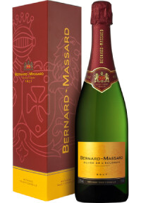 1 bouteille Bernard-Massard, Cuvée de l'Écusson Brut en coffret cadeau de luxe